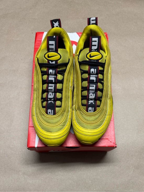 Nike Air Max 97 Bright Citron Yellow size 13 men’s running shoes Rare! main image 4